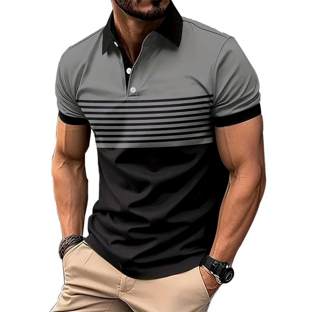قميص بولو رجالي جديد لصيف 2025 - مراجعة Street Fashion Men 2025 وسعره