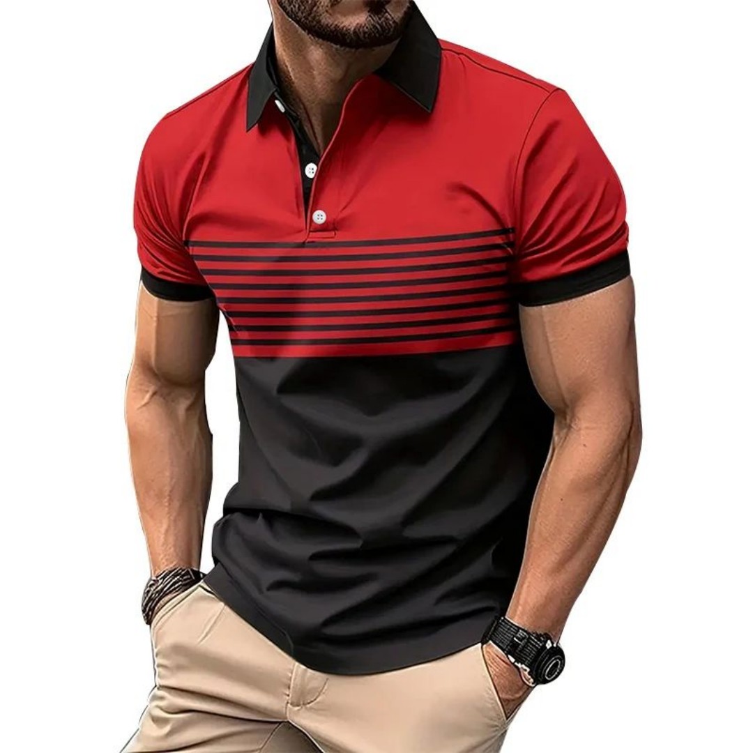 قميص بولو رجالي جديد لصيف 2025 - مراجعة Street Fashion Men 2025 وسعره